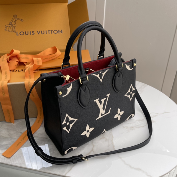 ルイヴィトンバッグ側面デザイン